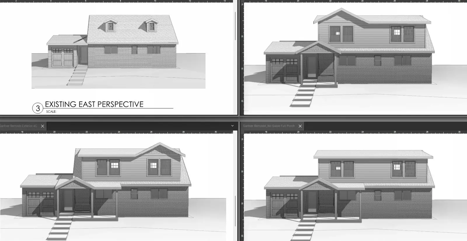Architectural schematic design for an accessory dwelling unit in Boulder County